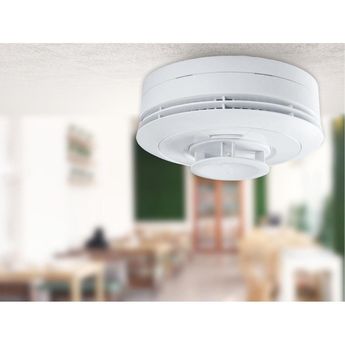 Qolsys IQ Wireless Smoke & Heat Detector