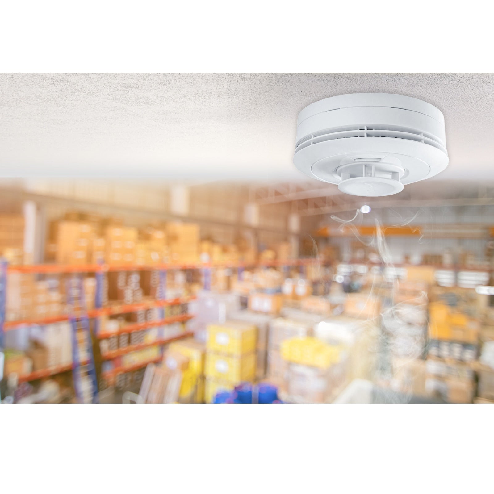 Qolsys IQ Wireless Smoke & Heat Detector