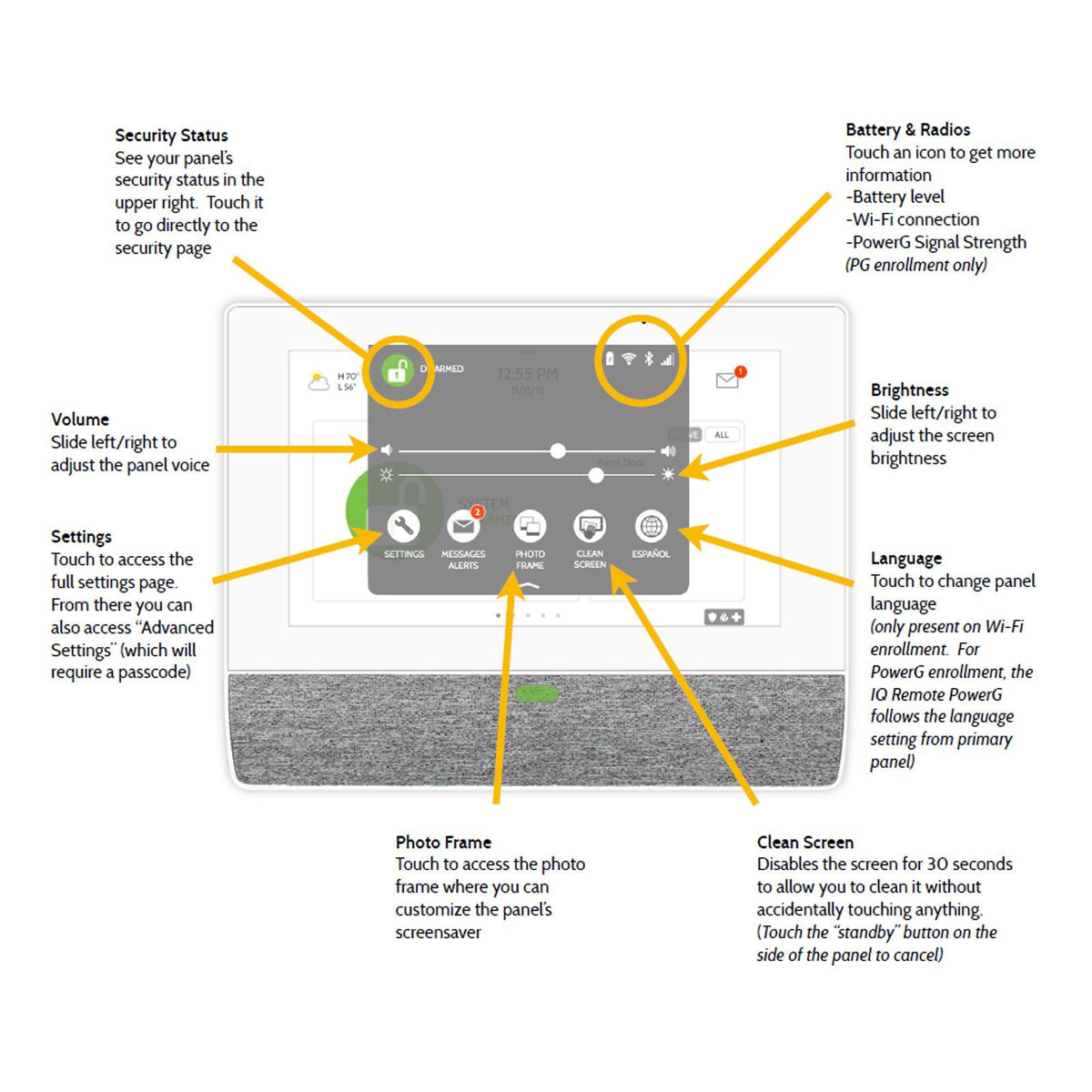 Qolsys IQ Remote PowerG