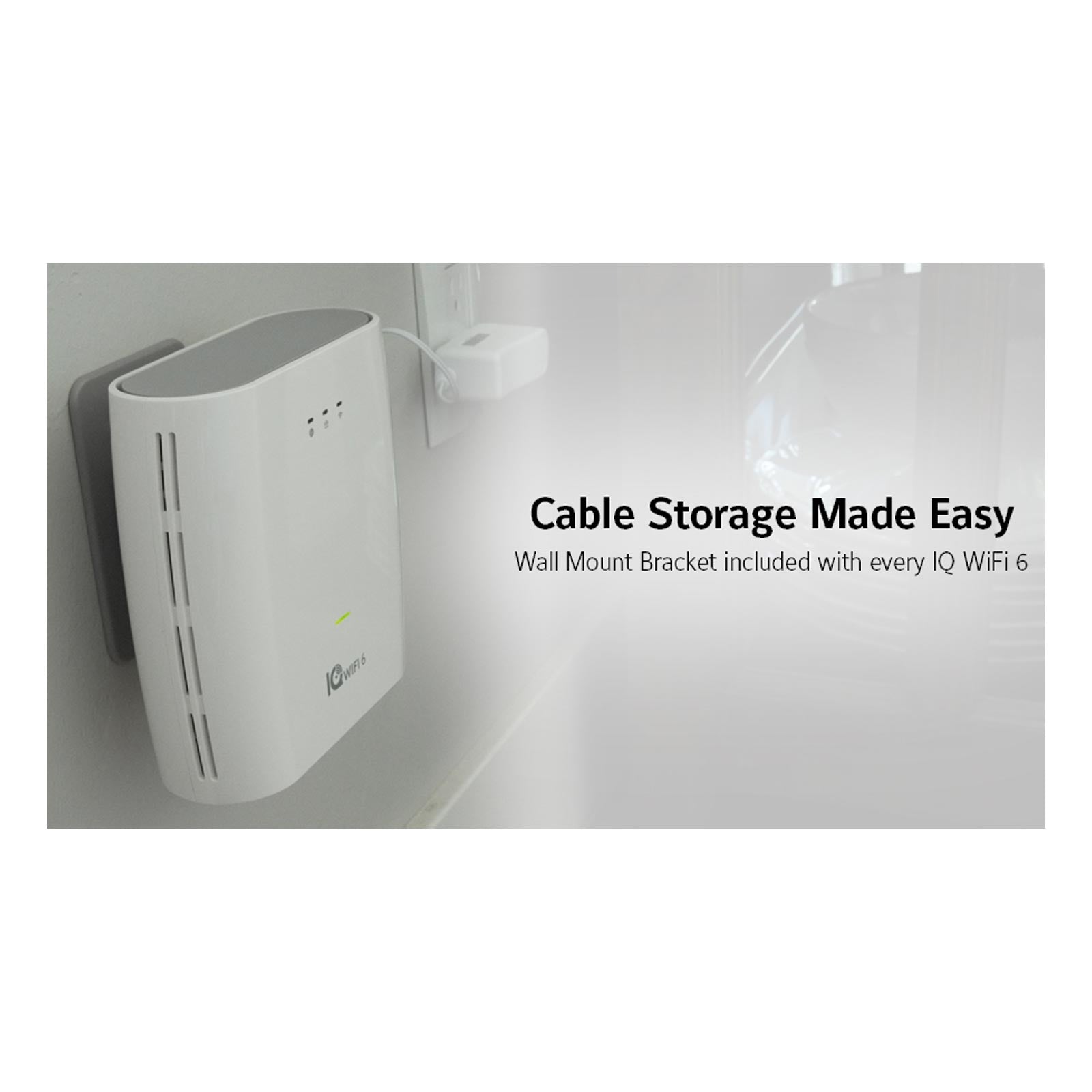 Qolsys IQ Wi-Fi 6 Mesh Router System for IQ Panels