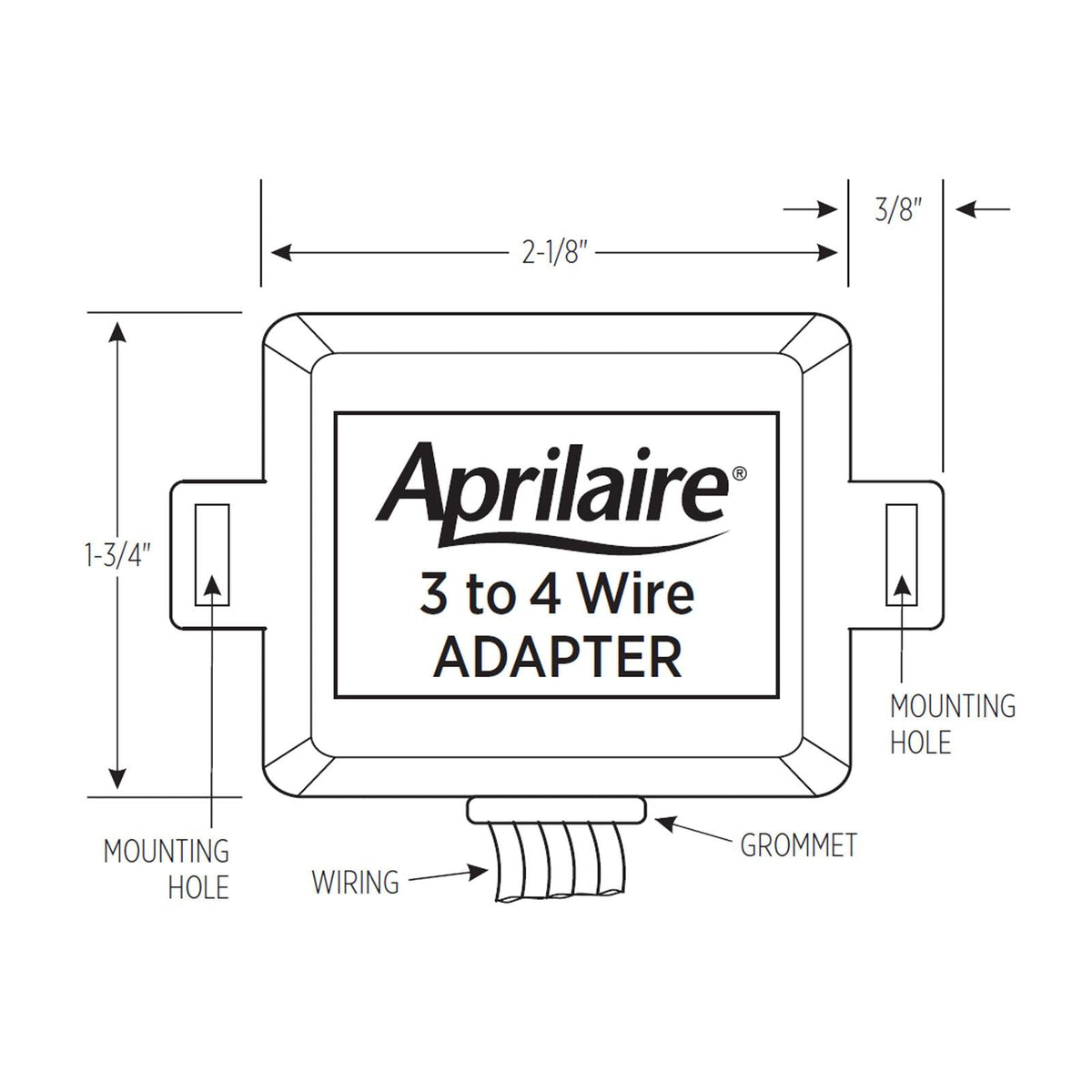 AprilAire 3-Wire to 4-Wire Adaptor