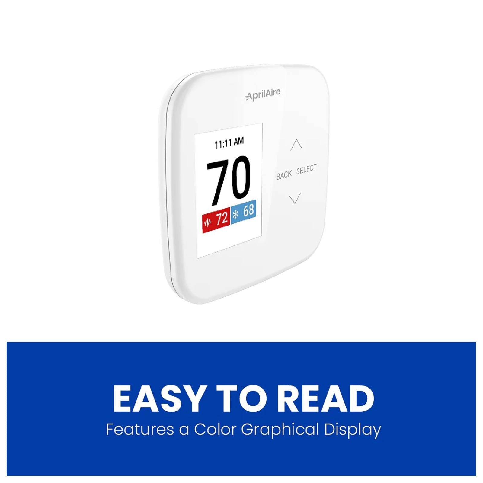AprilAire S86WMUPR Programmable Wi-Fi Multi-Stage Universal Thermostat with IAQ Control