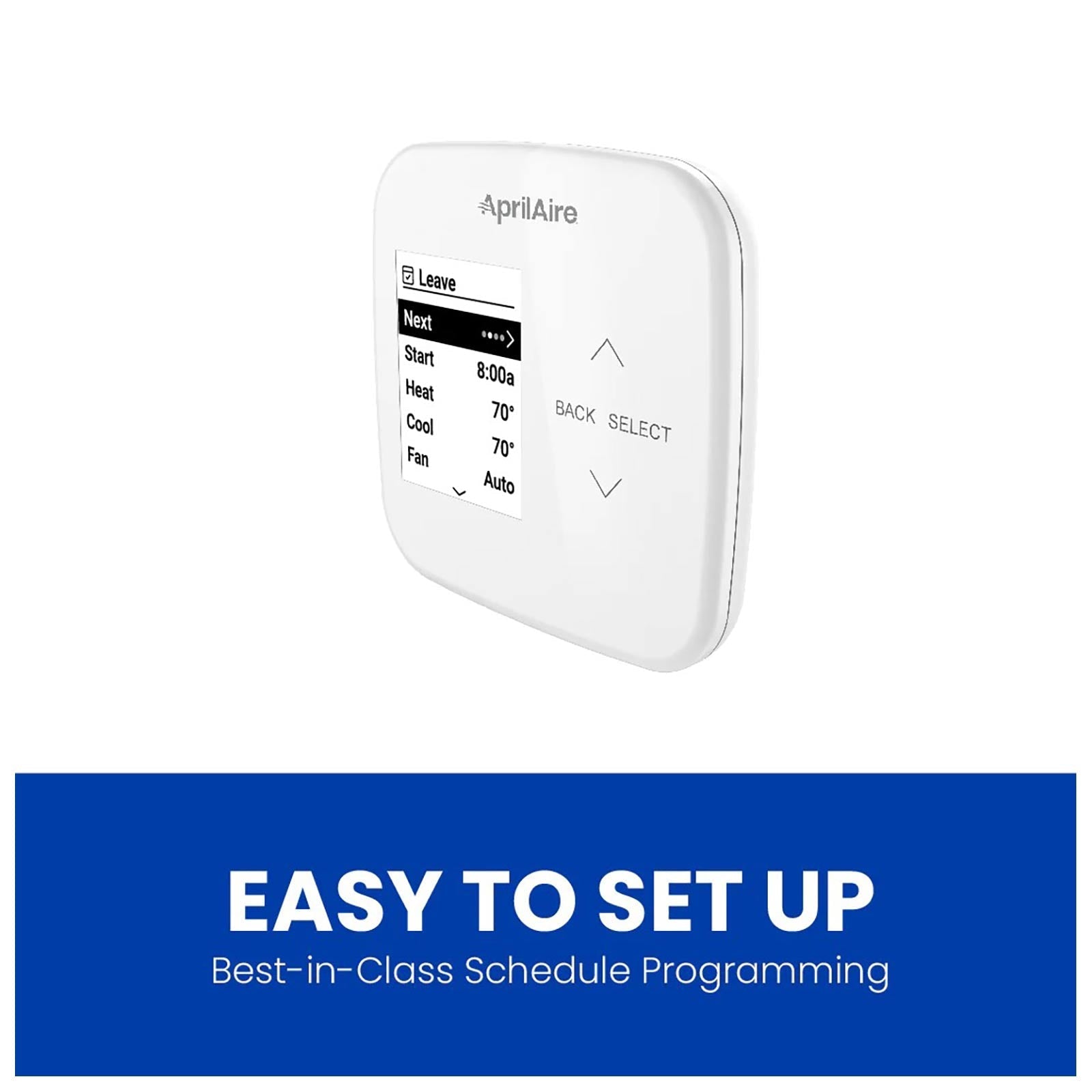 AprilAire S86WMUPR Programmable Wi-Fi Multi-Stage Universal Thermostat with IAQ Control