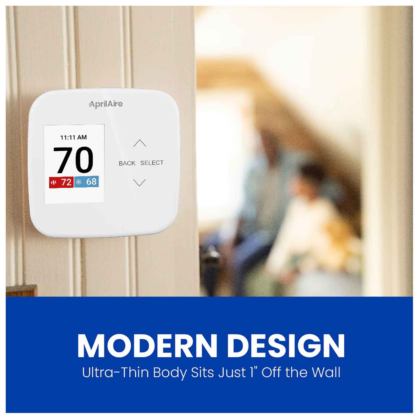 AprilAire S86WMUPR Programmable Wi-Fi Multi-Stage Universal Thermostat with IAQ Control