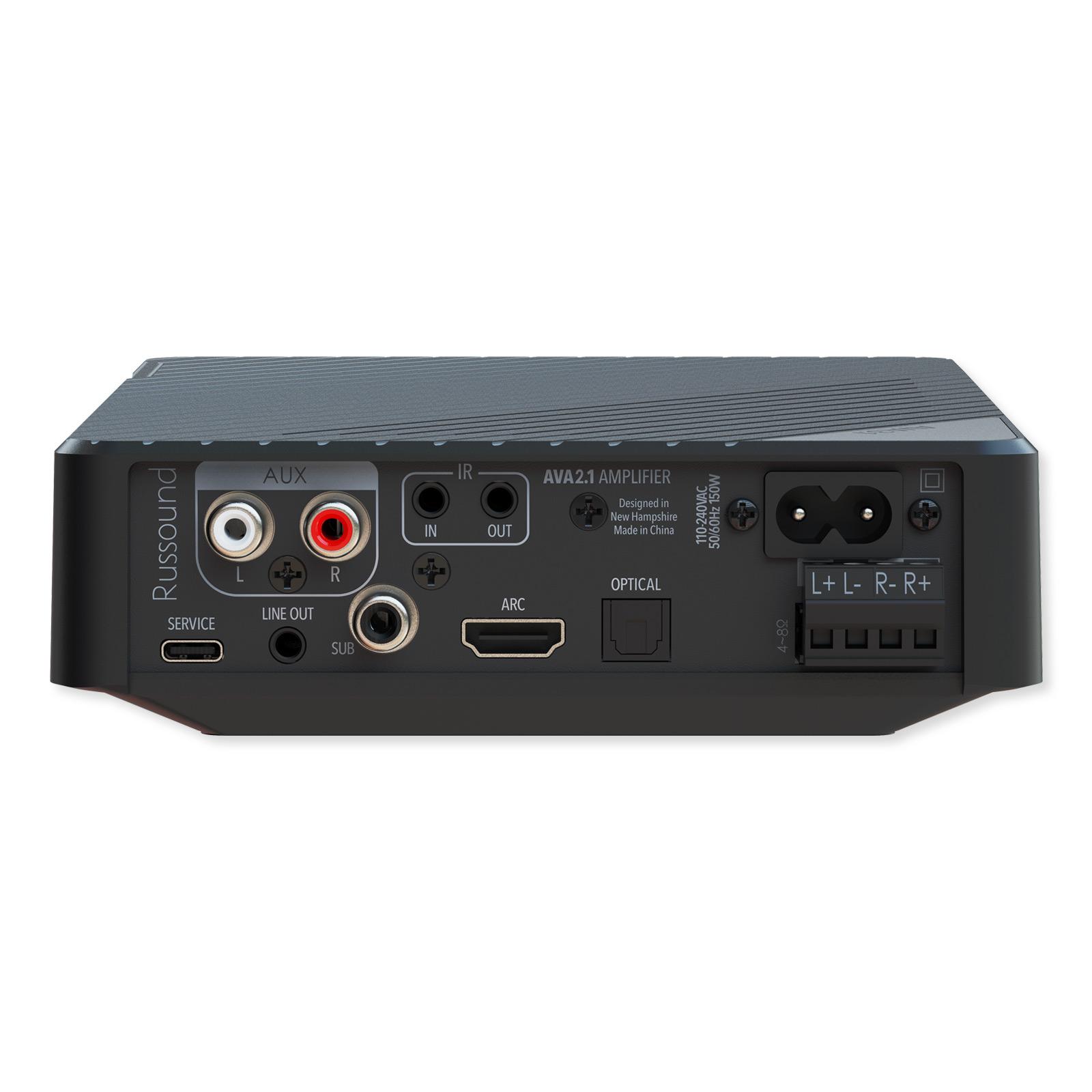 Russound Low-Profile Mini-AVR with HDMI, 2.1 Channel