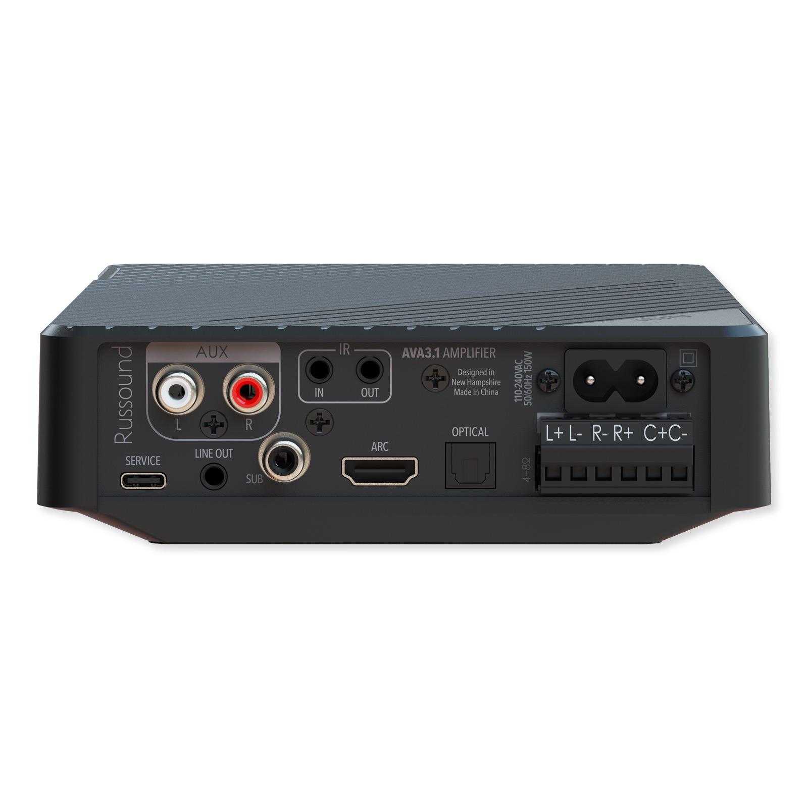 Russound Low-Profile Mini-AVR with HDMI, 3.1 Channel