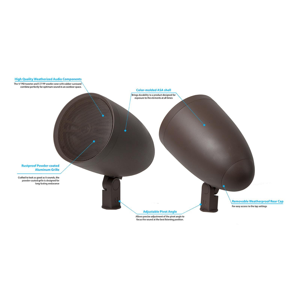 Russound 6.5" Landscape Satellite Speaker