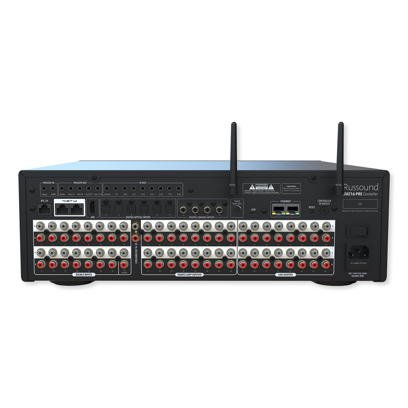 Russound 16x16 Matrix Pre-Amplifier with Built-in Streamer