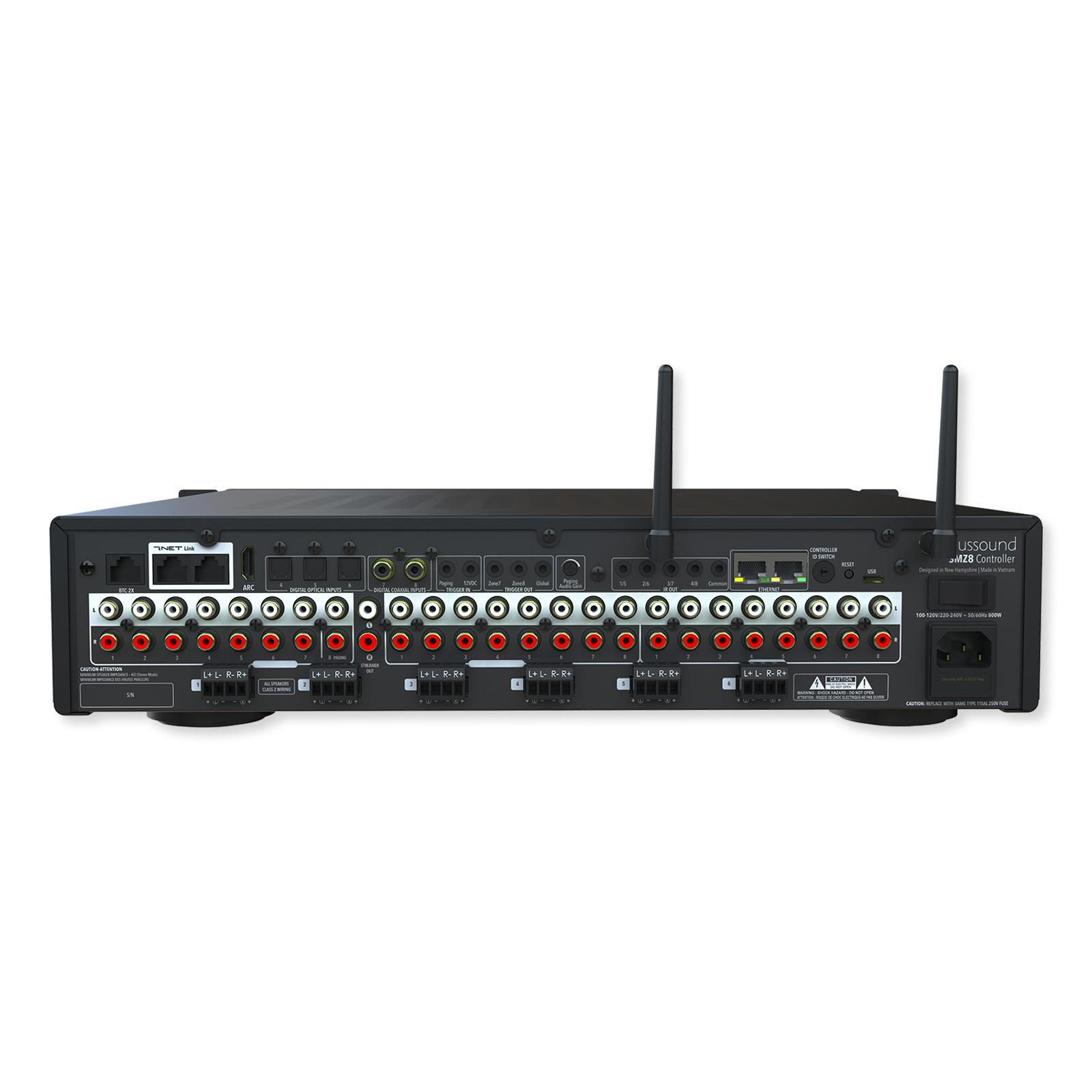 Russound 8 Source, 8 Zone Controller Amplifier with Built-in Streamer