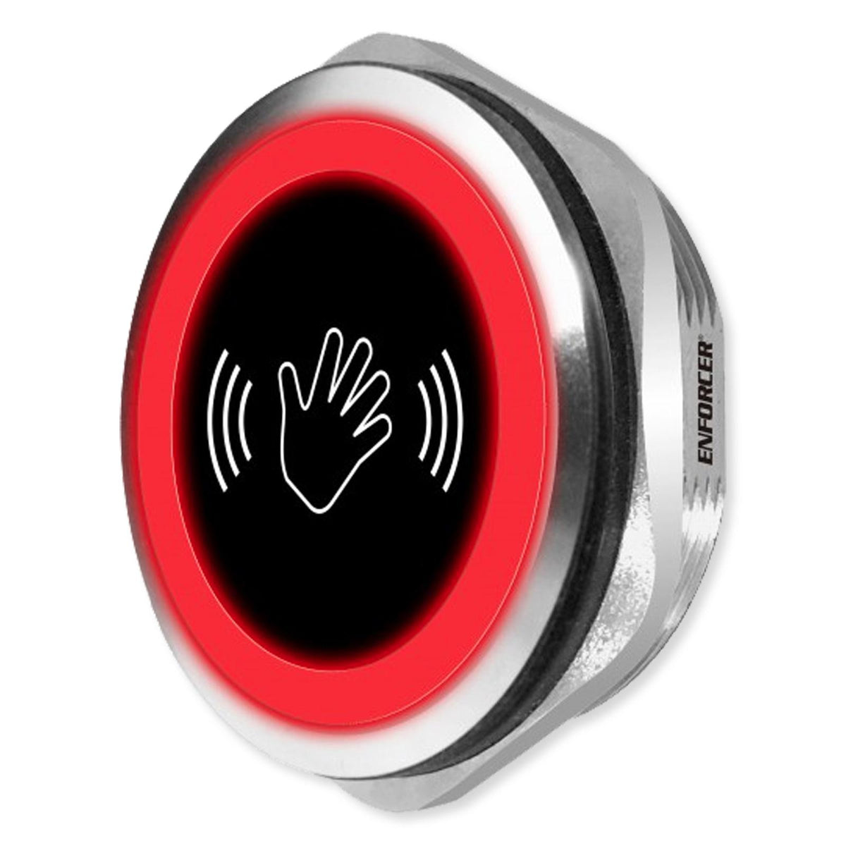 Seco-Larm Enforcer Touchless Infrared Proximity Sensor, Stainless Steel, 38mm & 22mm