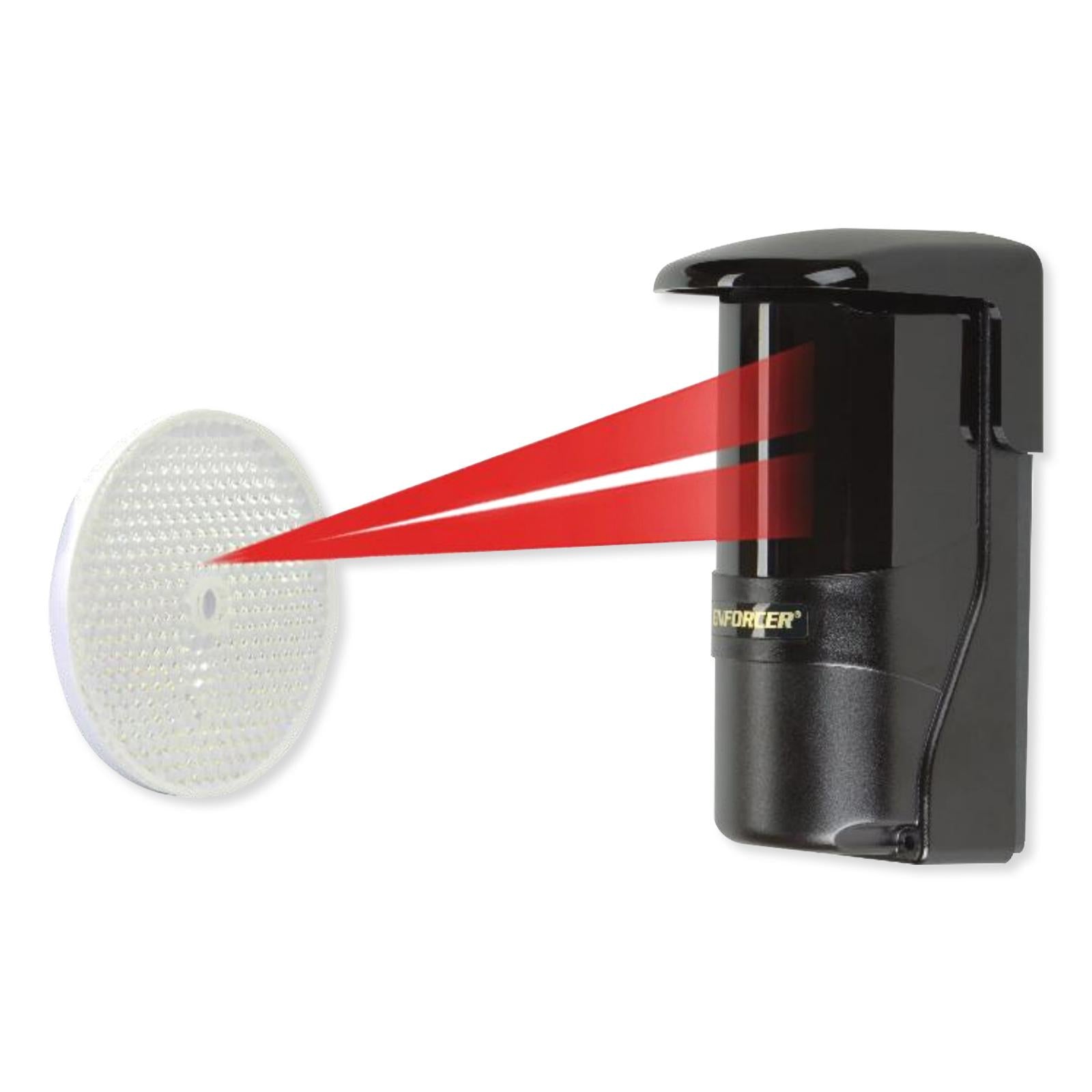 Seco-Larm Enforcer IR Reflective Photoelectric Beam Sensor, 50' (Open Box)