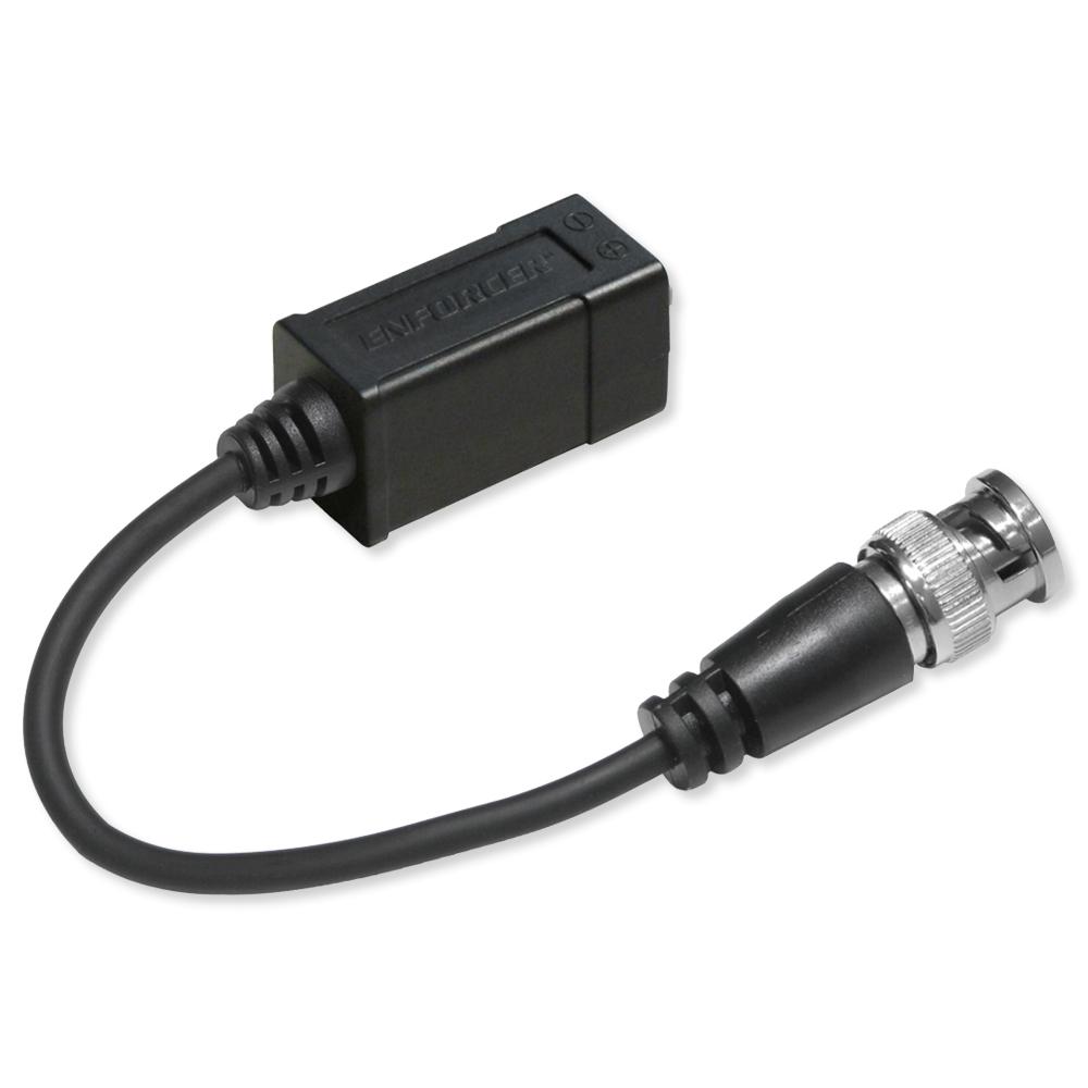 Seco-Larm Enforcer HD Video Balun with 6 In. Pigtail (Pair)