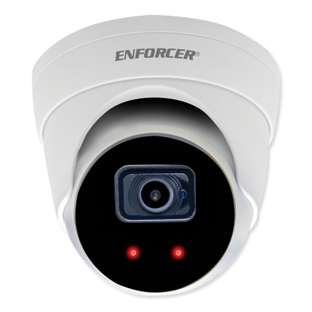Seco-Larm Enforcer Weatherproof IP Turret Camera, 5MP, Fixed 2.8mm Lens