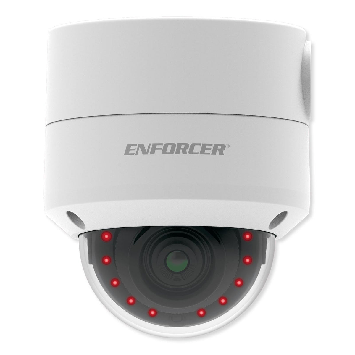 Seco-Larm ENFORCER 5MP IP Mini Vandal Dome Camera, 2.8mm Fixed Lens