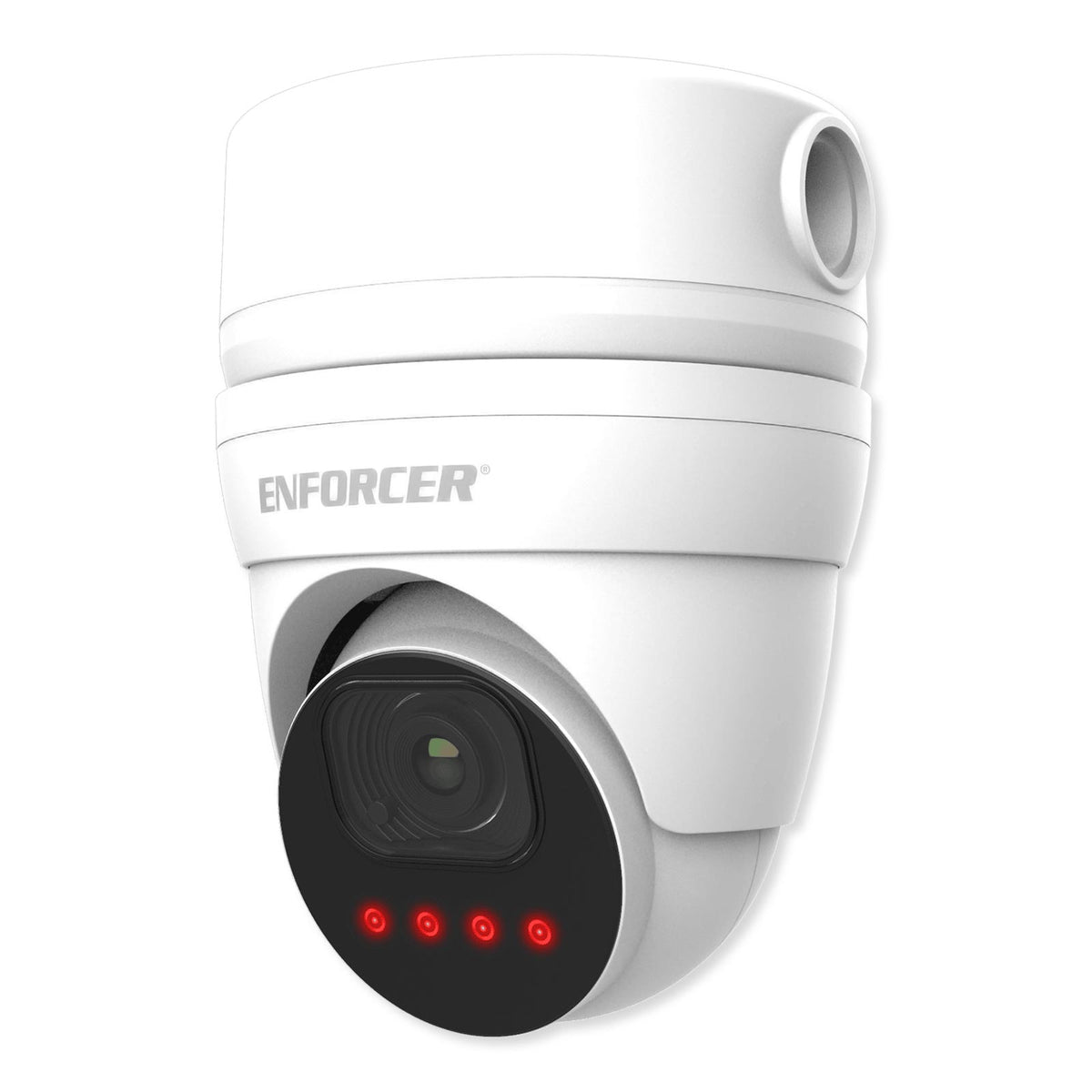 Seco-Larm ENFORCER Junction Box Bracket for Large Turret Cameras â€“ White
