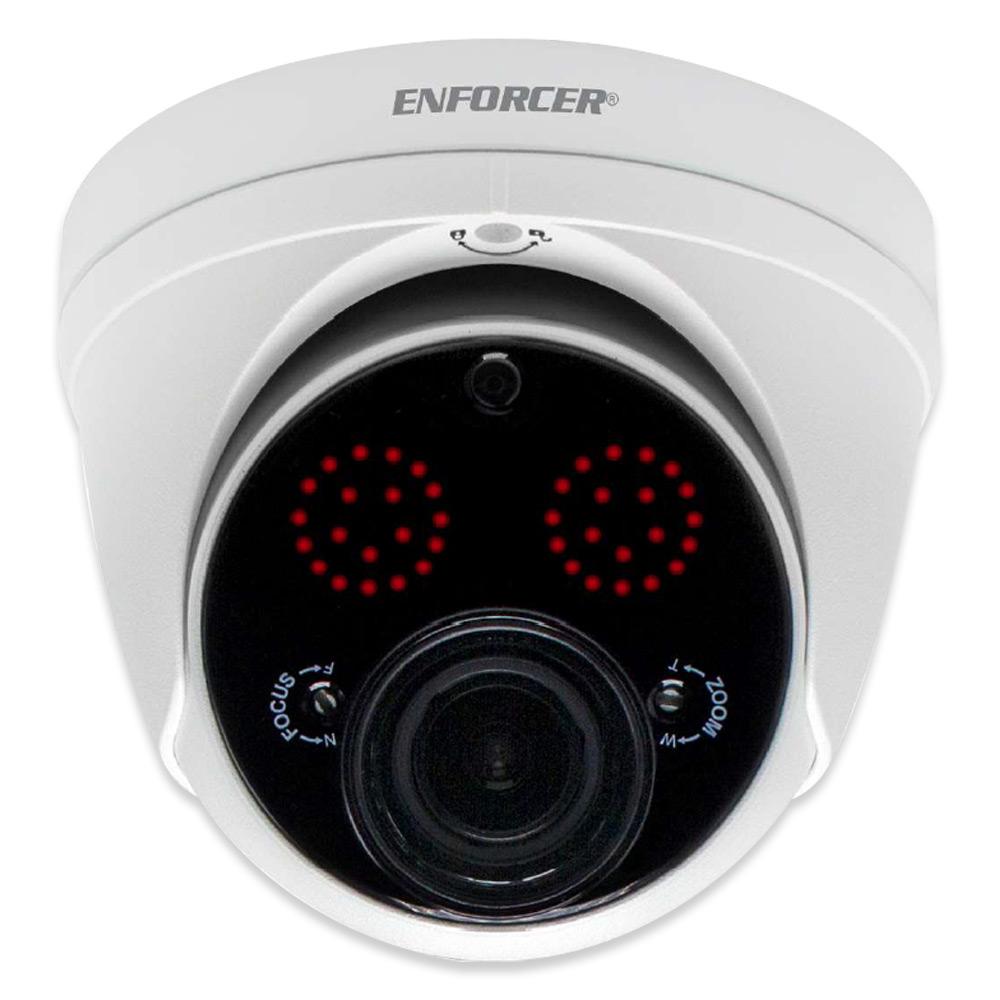 Seco-Larm Enforcer 4-in-1 Analog Turret Camera, White