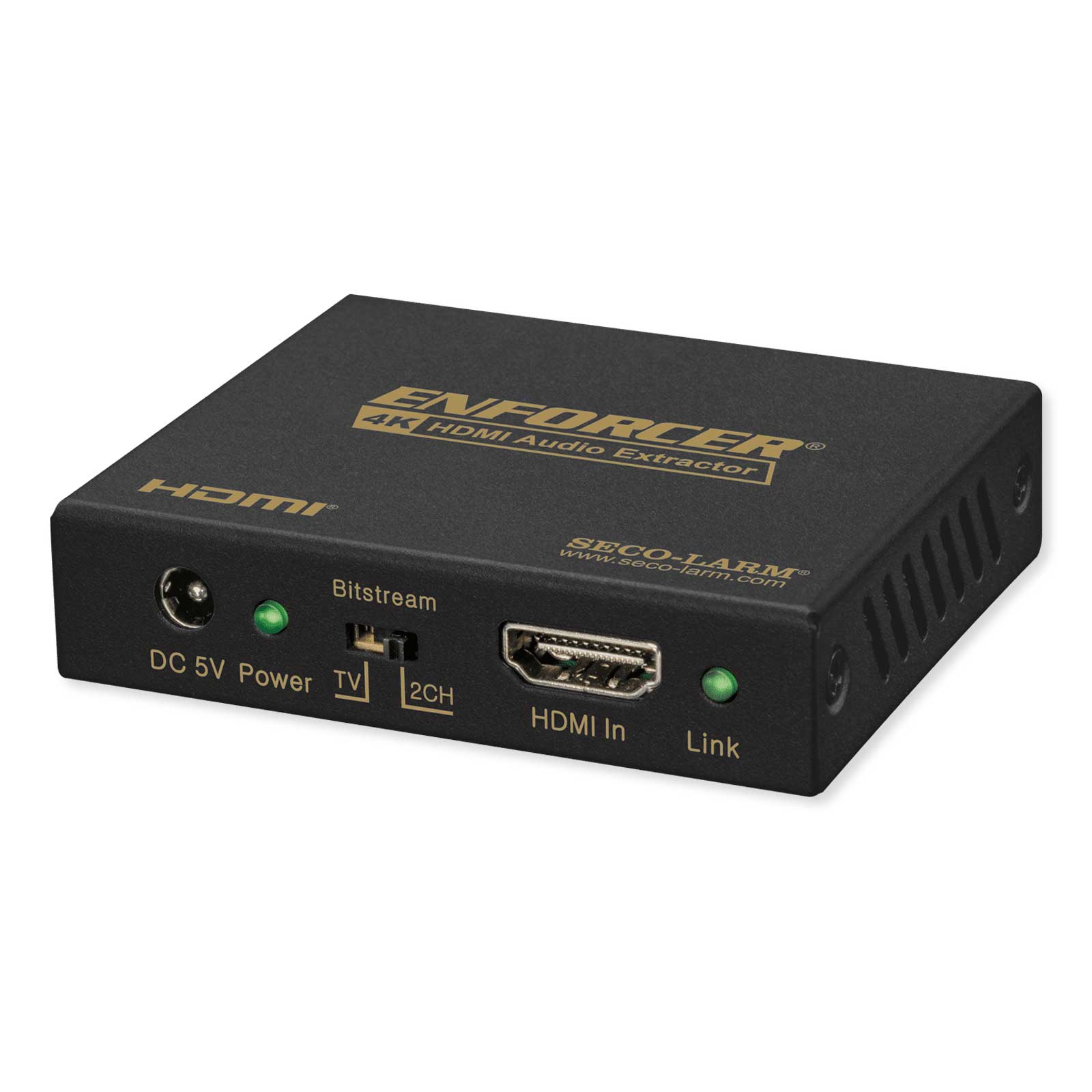 Seco-Larm ENFORCER 4K HDMI Audio Extractor