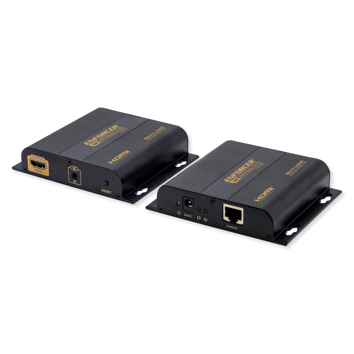 Seco-Larm 4K HDMI Extender over IP, Tx and Rx Kit