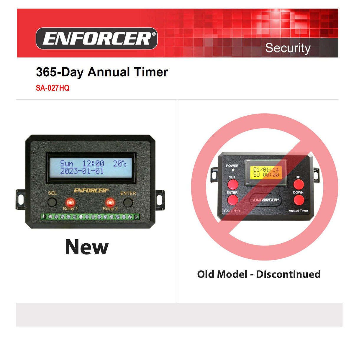 Seco-Larm Enforcer Annual Timer Module