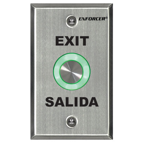 Seco-Larm Enforcer Piezoelectric Request-to-Exit Plate