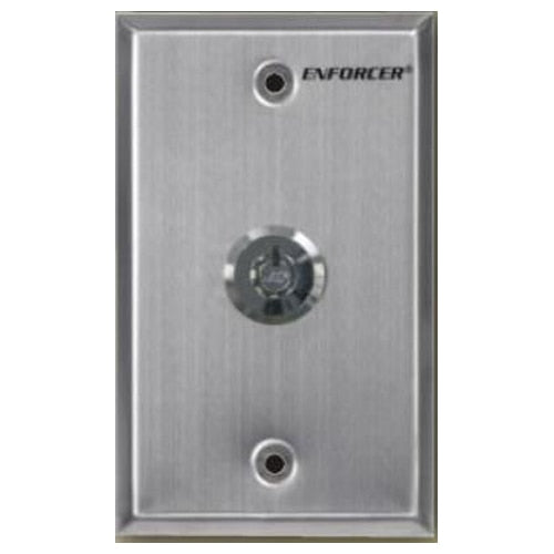 Seco-Larm Enforcer Request-to-Exit Key Switch Plate, Shunt Switch