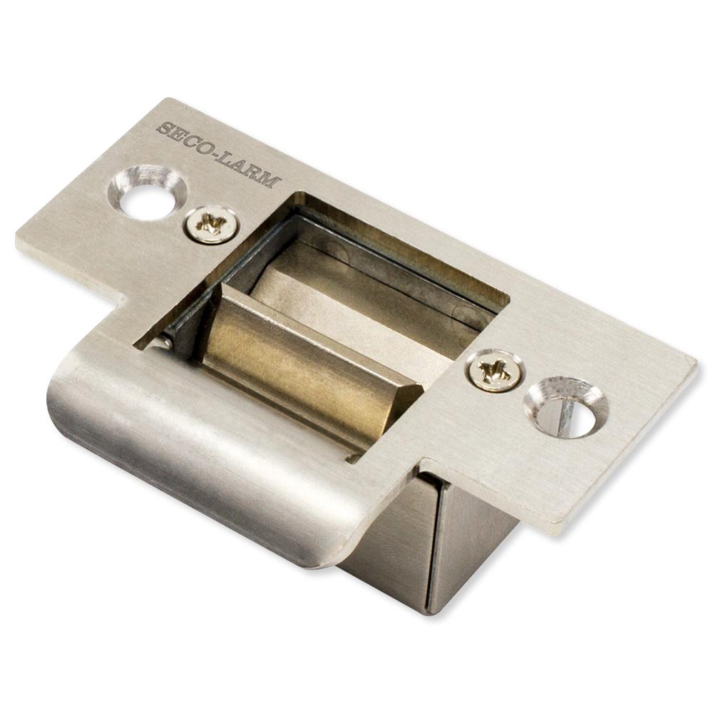 Seco-Larm Enforcer Mini No-Cut Electric Door Strike, Fail-Secure