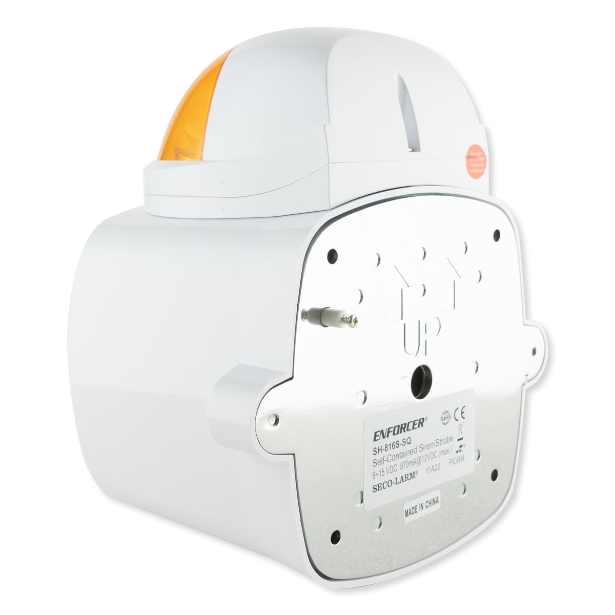 Seco-Larm Enforcer Self-Contained Siren/Strobe with Audio Input