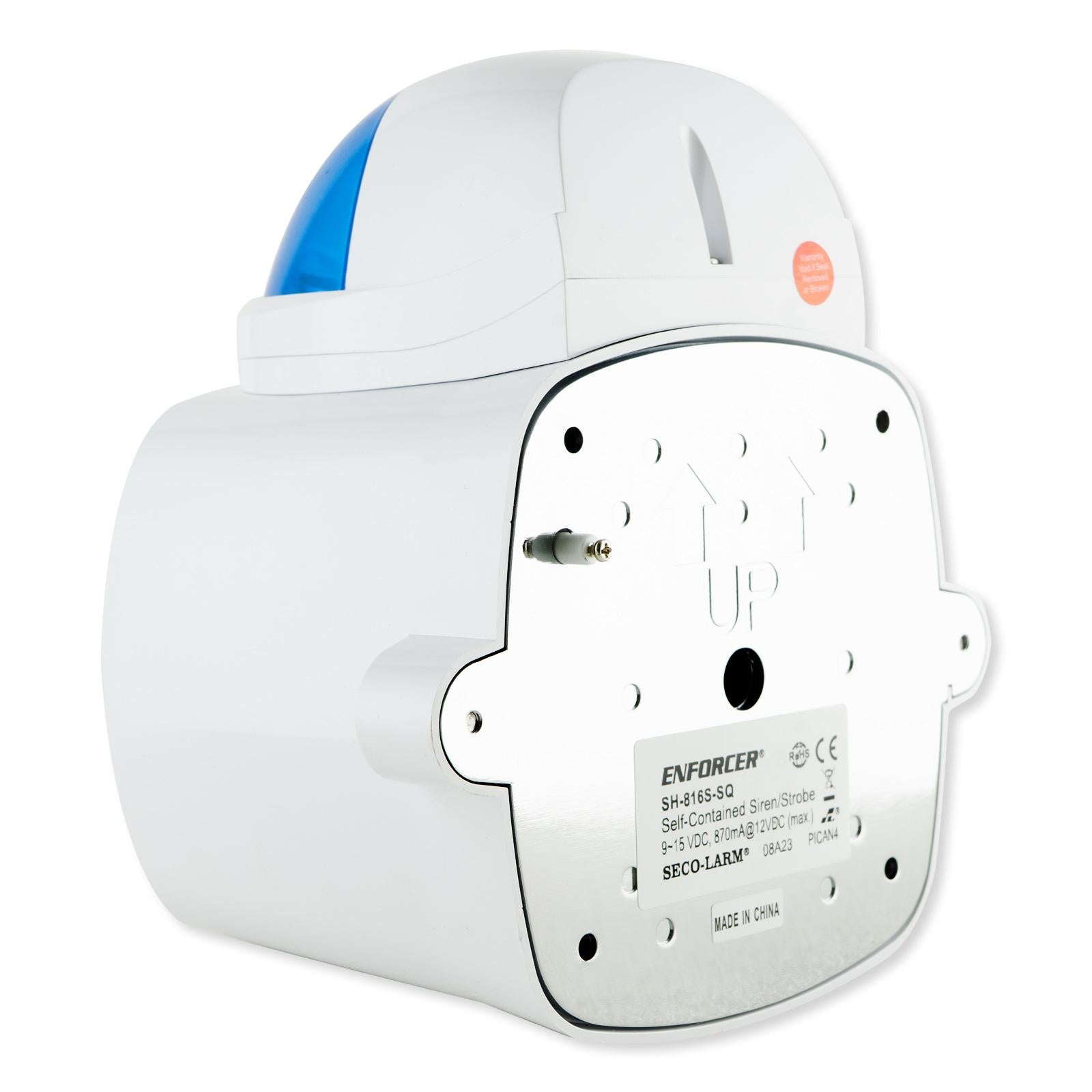 Seco-Larm Enforcer Self-Contained Siren/Strobe with Audio Input