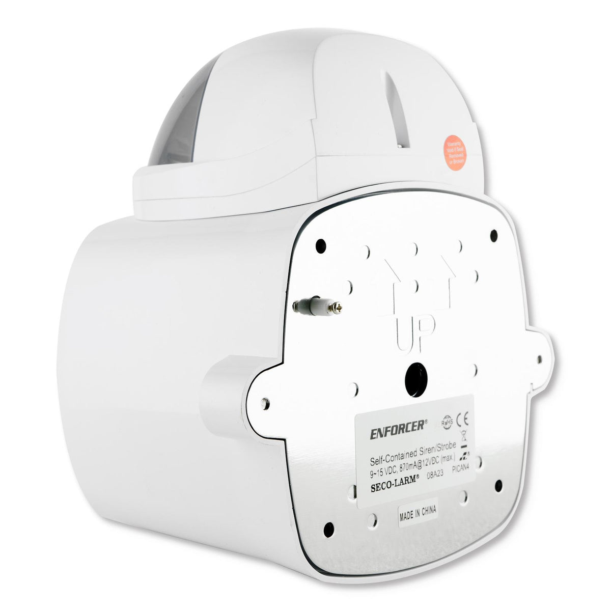 Seco-Larm Enforcer Self-Contained Siren/Strobe with Audio Input