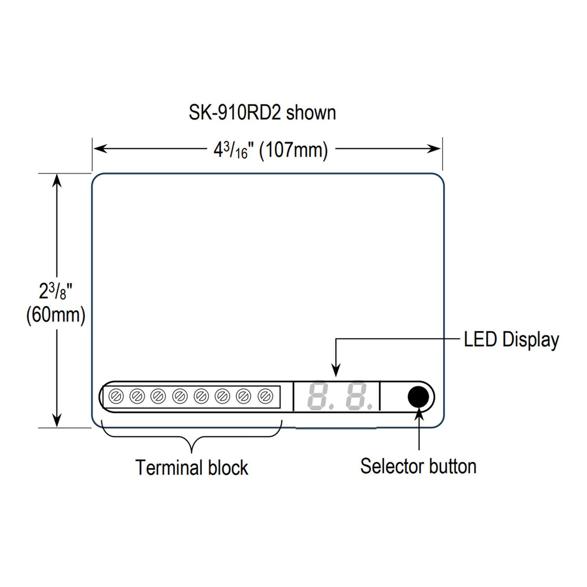 Seco-Larm ENFORCER 2-Channel RF Receiver