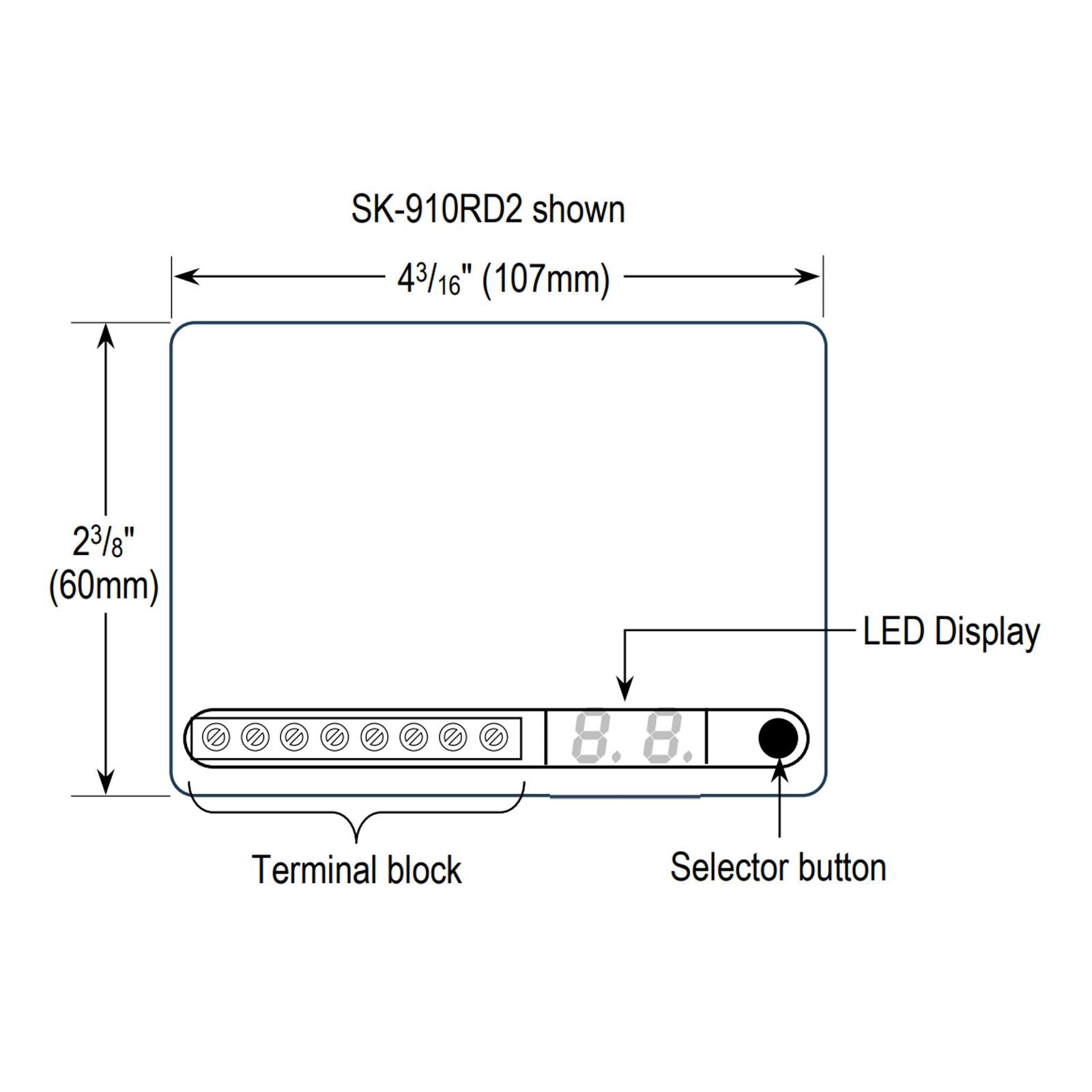 Seco-Larm ENFORCER 2-Channel RF Receiver