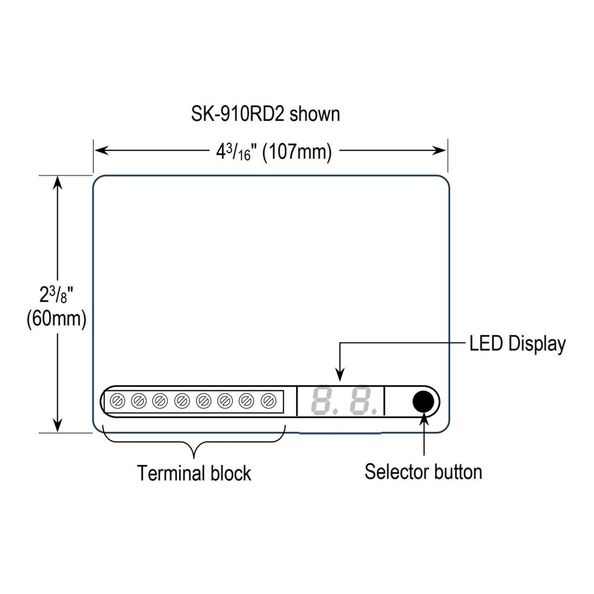 Seco-Larm ENFORCER 2-Channel RF Receiver