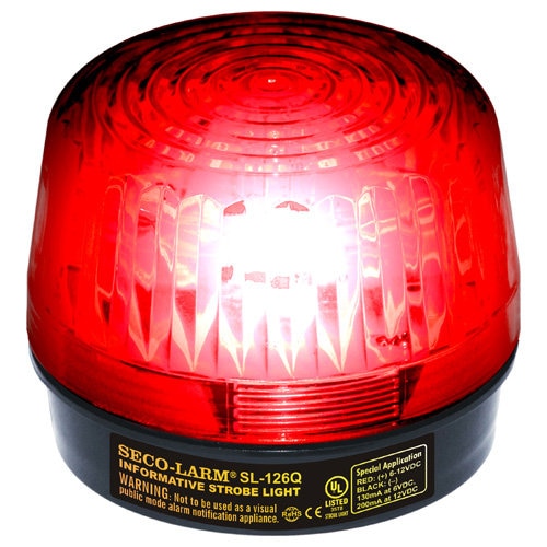 Seco-Larm Enforcer Xenon Strobe Light, 12VDC