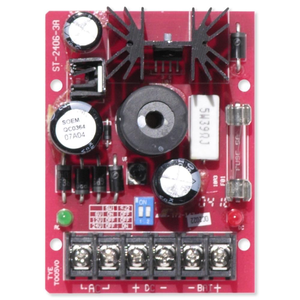 Seco-Larm Enforcer Power Supply Charger, 2.5A Continuous, 3A Peak