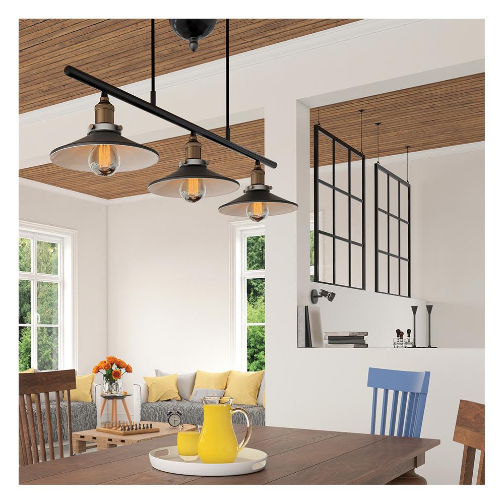 SATCO Starfish Wi-Fi Dimmable LED A19 Clear Tunable White Filament Bulb, 120v/450lm/40w