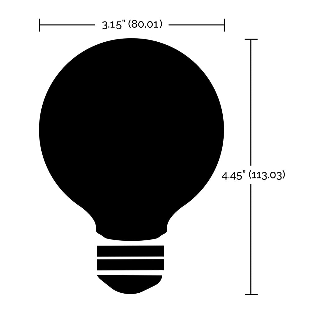 SATCO Starfish Wi-Fi 4.5W LED G25 Tunable White Filament Globe Bulb