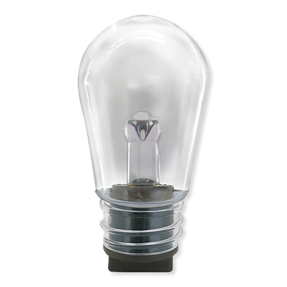 SATCO Starfish 4-Pin S14 LED RGBW White String Light Bulb, 12v/26lm/1w