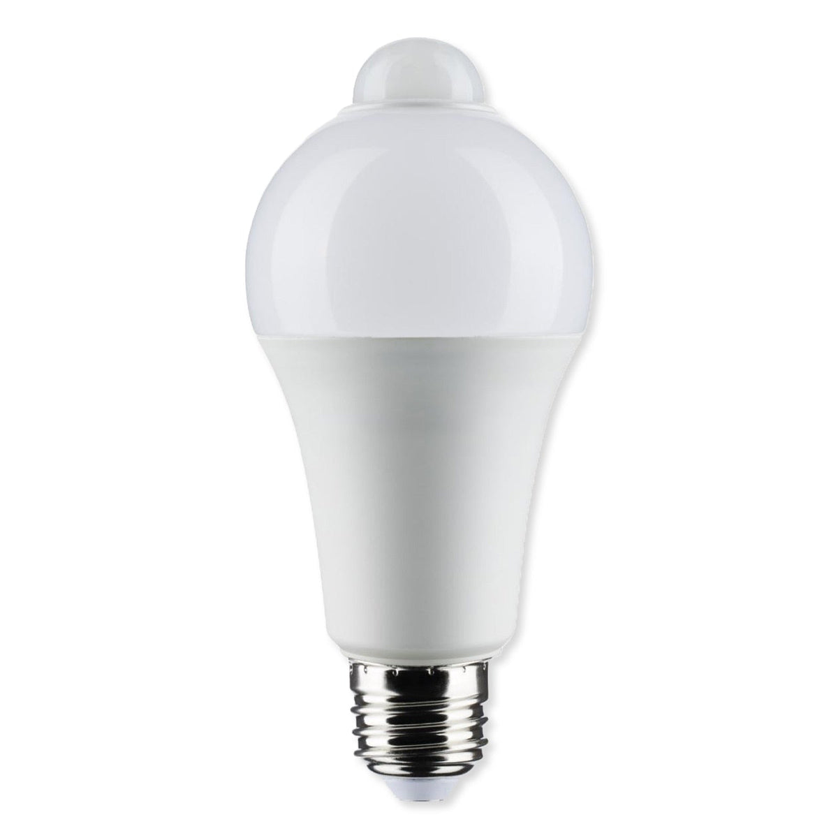 SATCO LED PIR Sensor Lamp, A19, 3000K