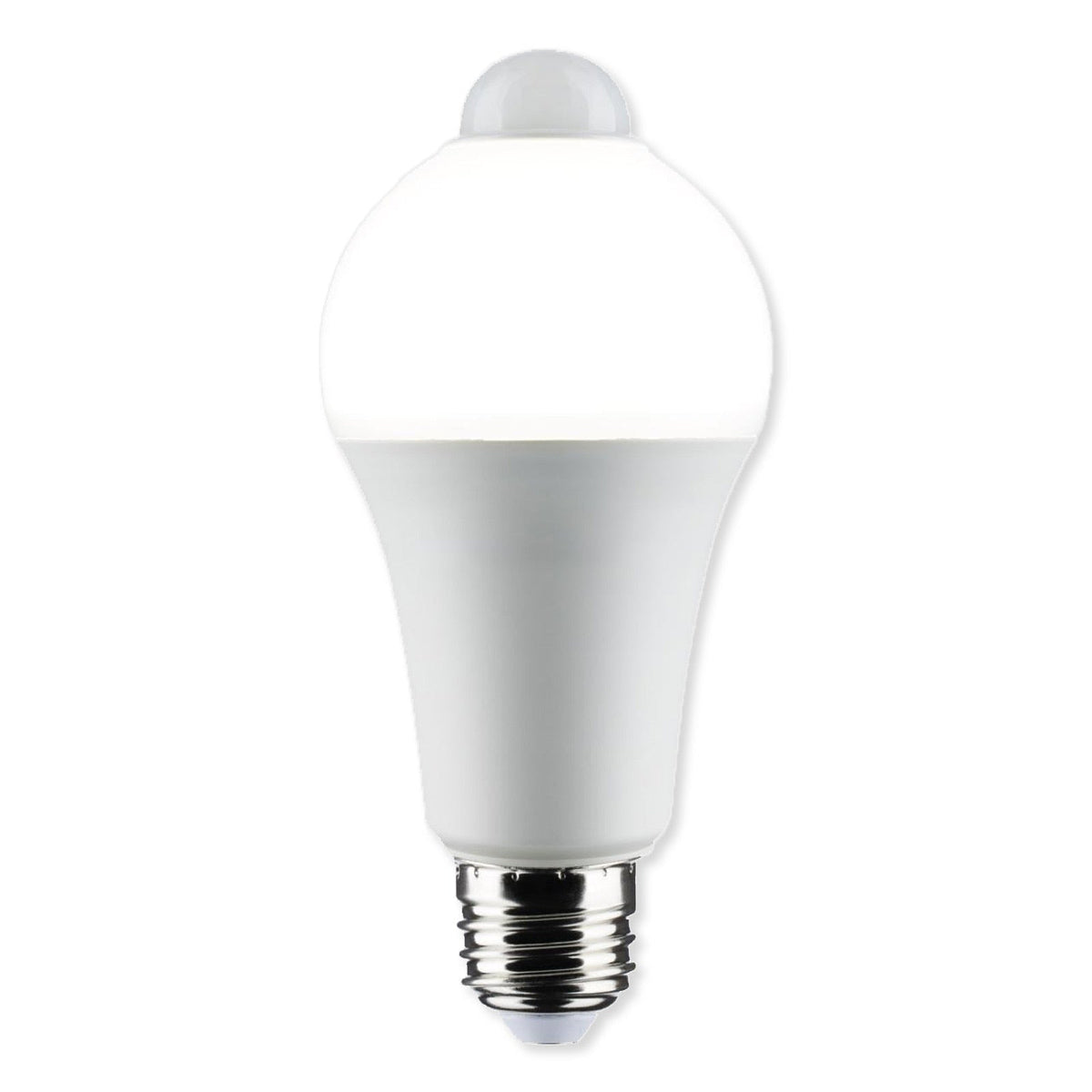 SATCO LED PIR Sensor Lamp, A19, 5000K