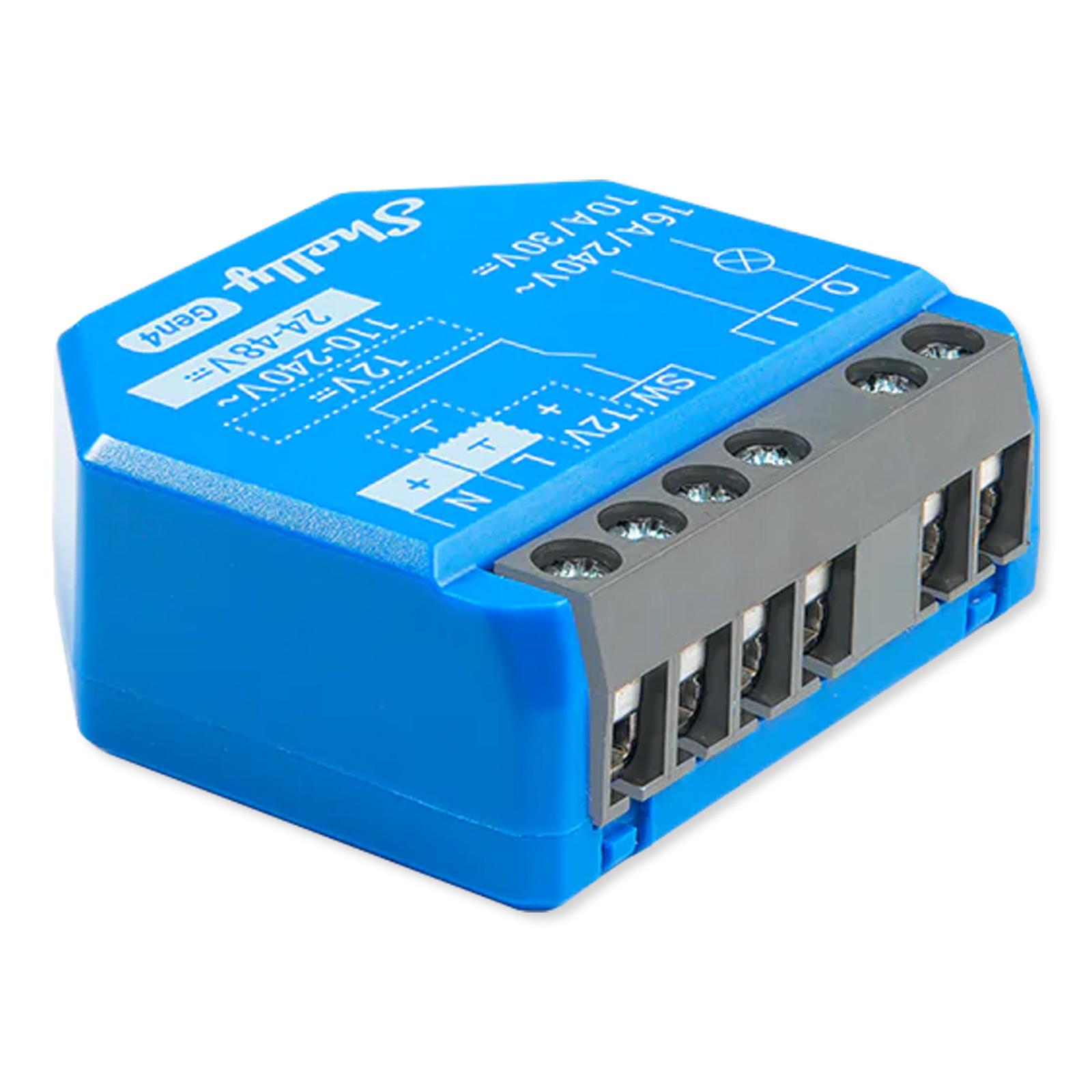 Shelly 1 Gen4 One-Channel Dry Contact Smart Switch