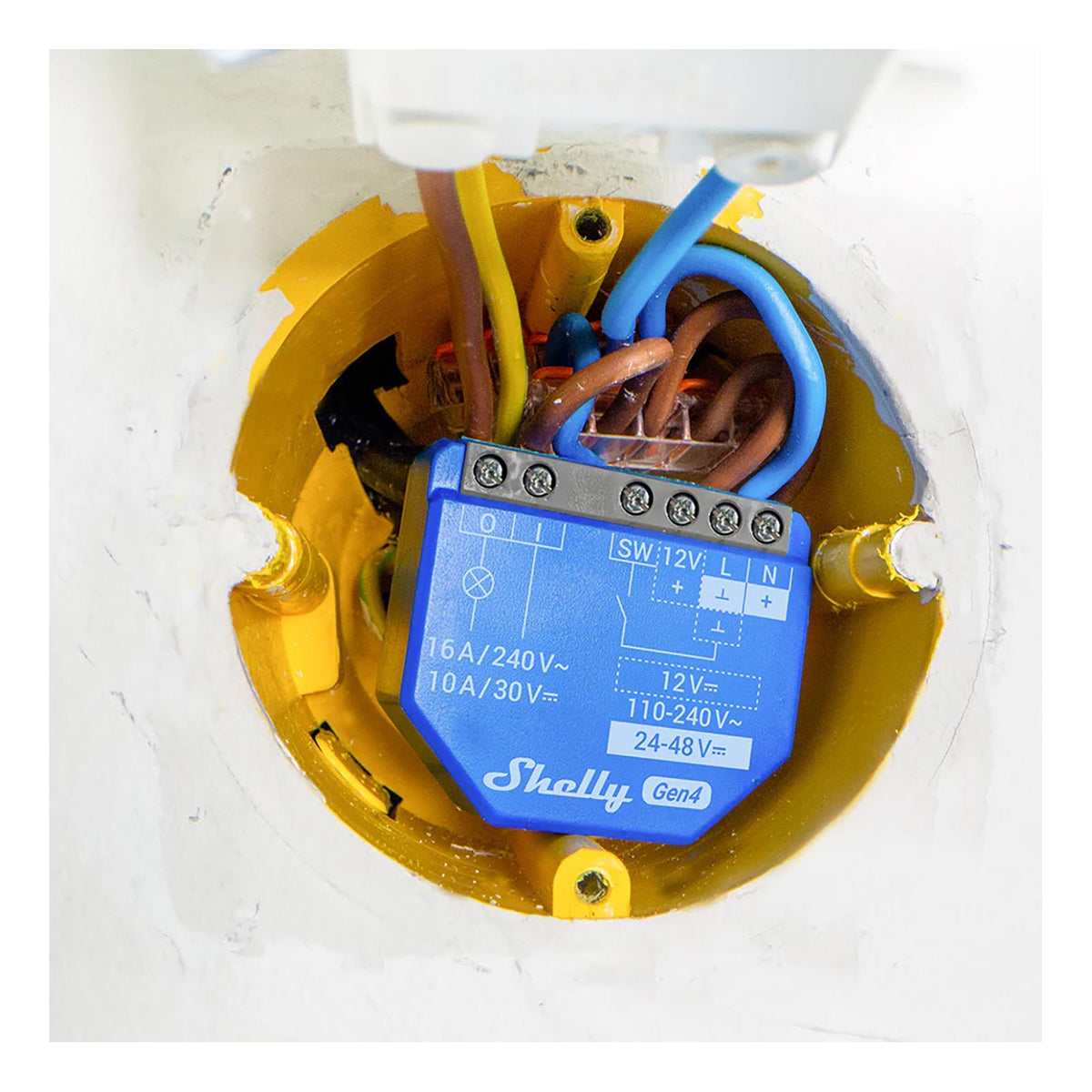 Shelly 1 Gen4 One-Channel Dry Contact Smart Switch
