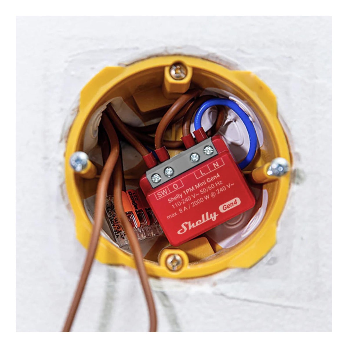 Shelly 1PM Mini Gen4 Smart Relay (Single Pack)