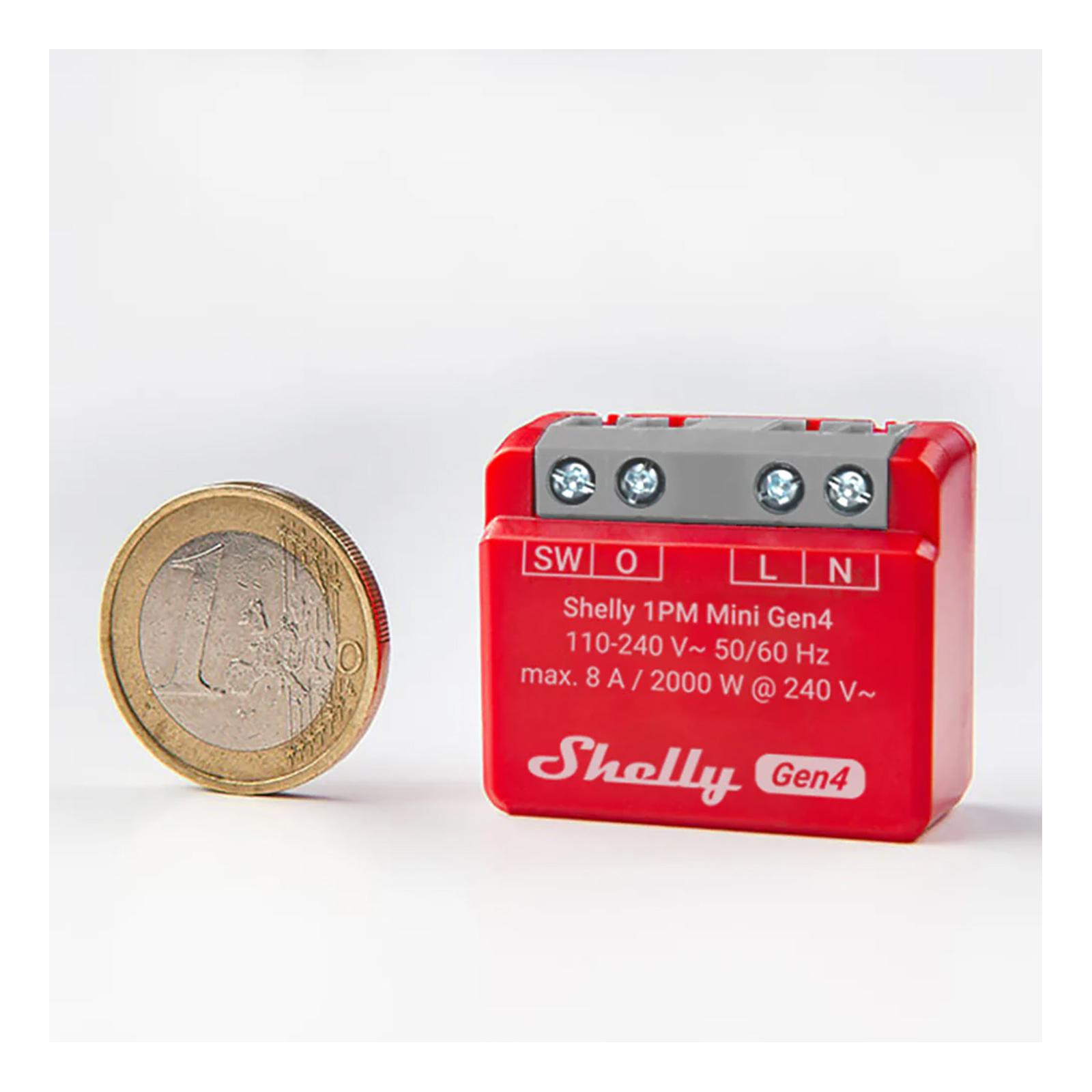 Shelly 1PM Mini Gen4 Smart Relay (Single Pack)
