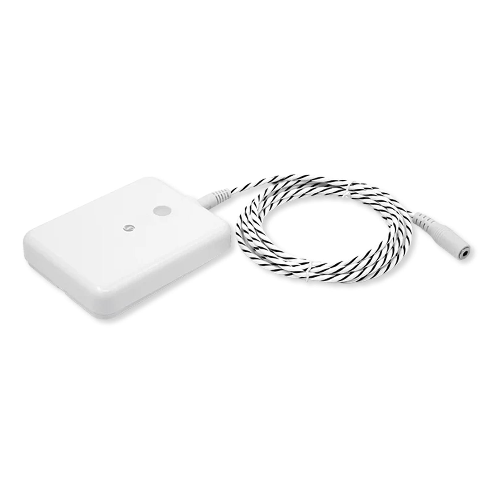 Smart flood sensor with a leak sensor cable, ready to catch unexpected issues before they escalate. Delivers real-time alerts and fits perfectly into your smart home system.