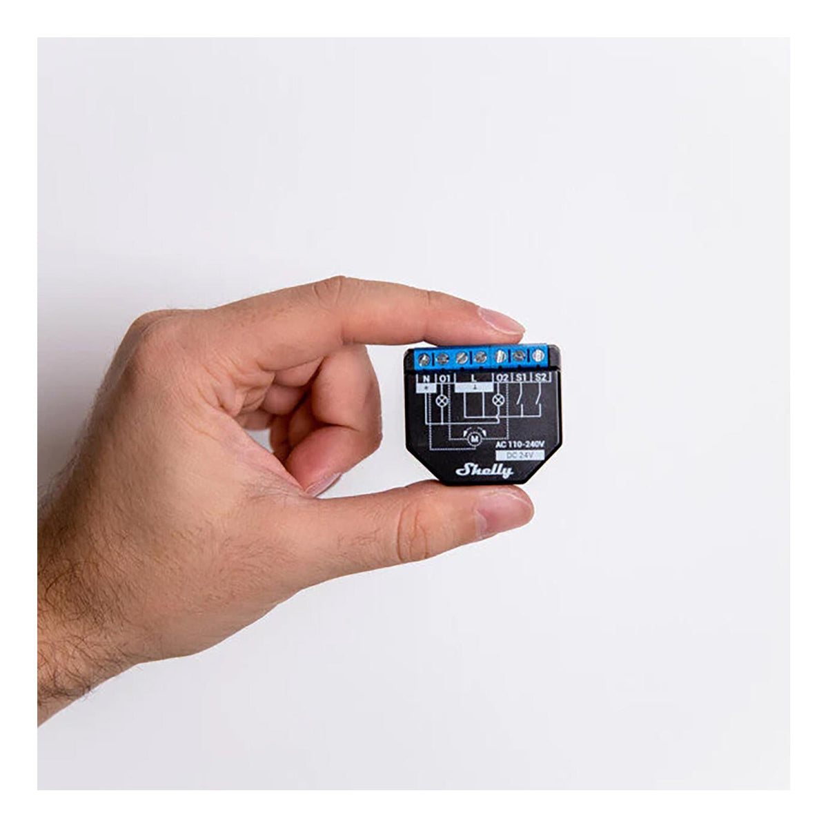 Shelly Plus 2PM WiFi Smart Relay with Power Meter