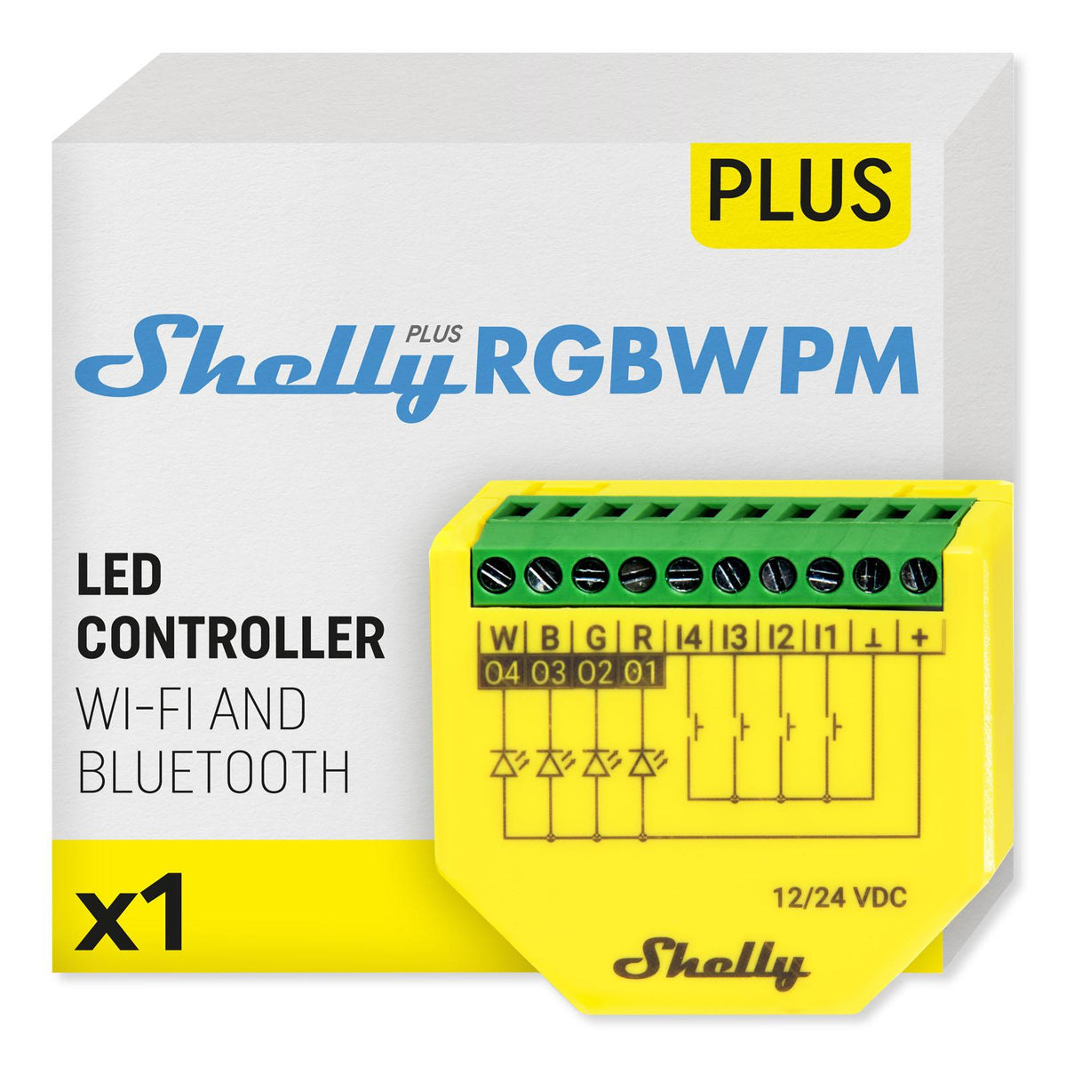 A compact and versatile RGBW controller designed for effortless control of any LED strips. With support for RGBW, RGB and Light profiles.