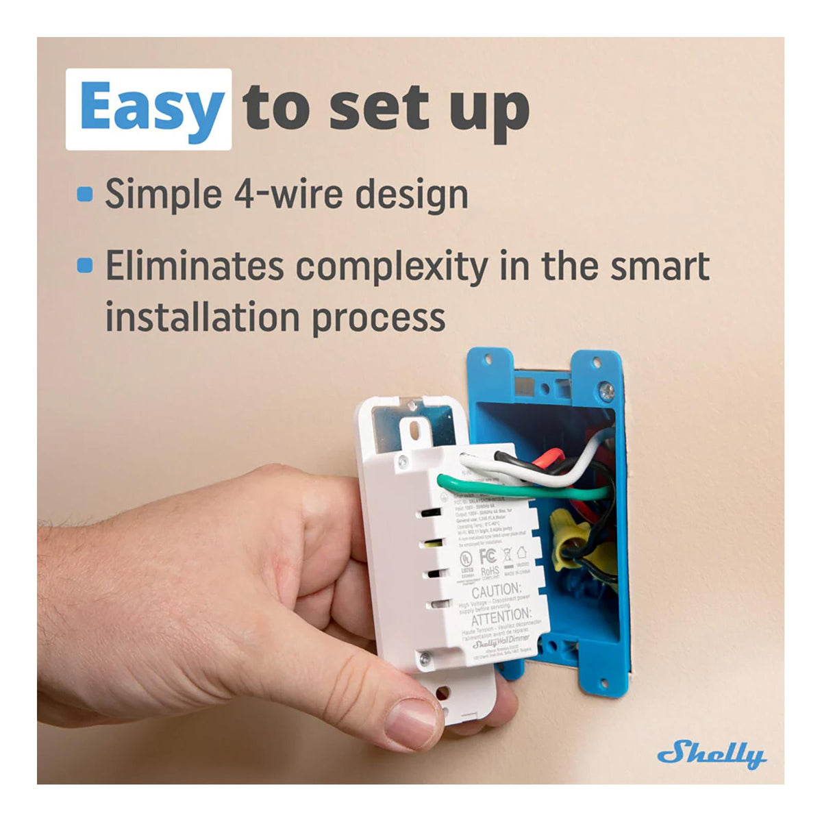 Shelly Wi-Fi Plus Wall Dimmer