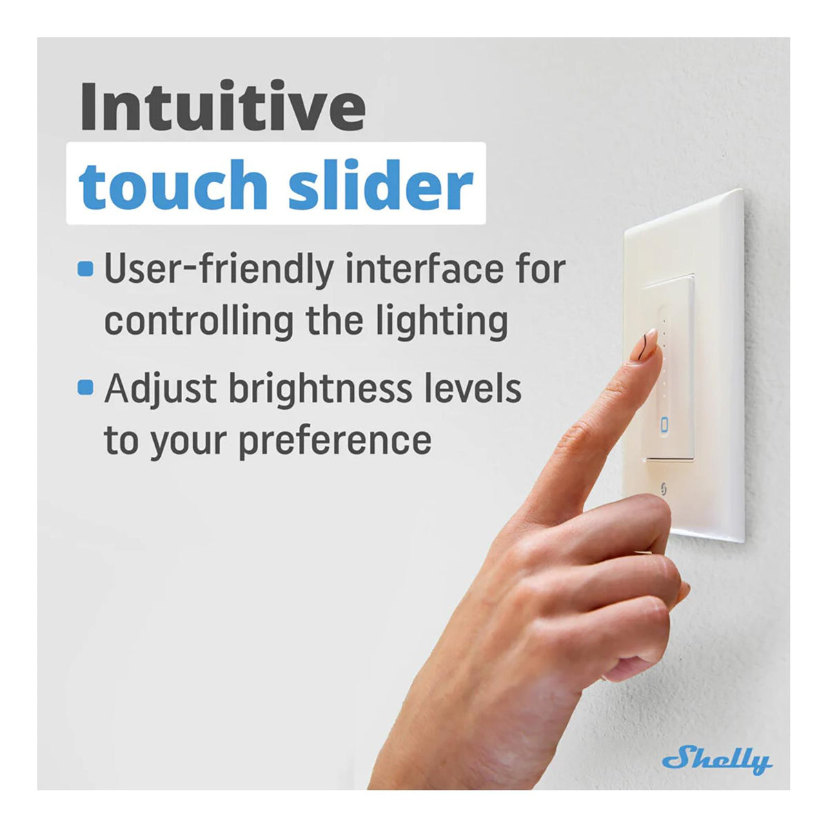 Shelly Plus WiFI Wall Dimmer
