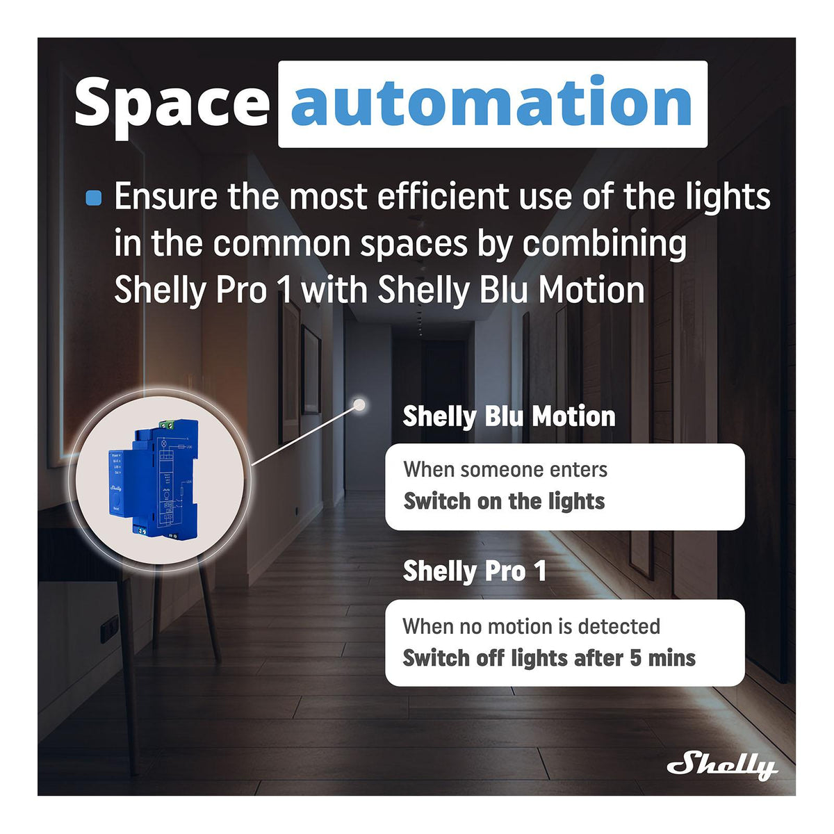 Shelly Pro 1, Wi-Fi & Bluetooth