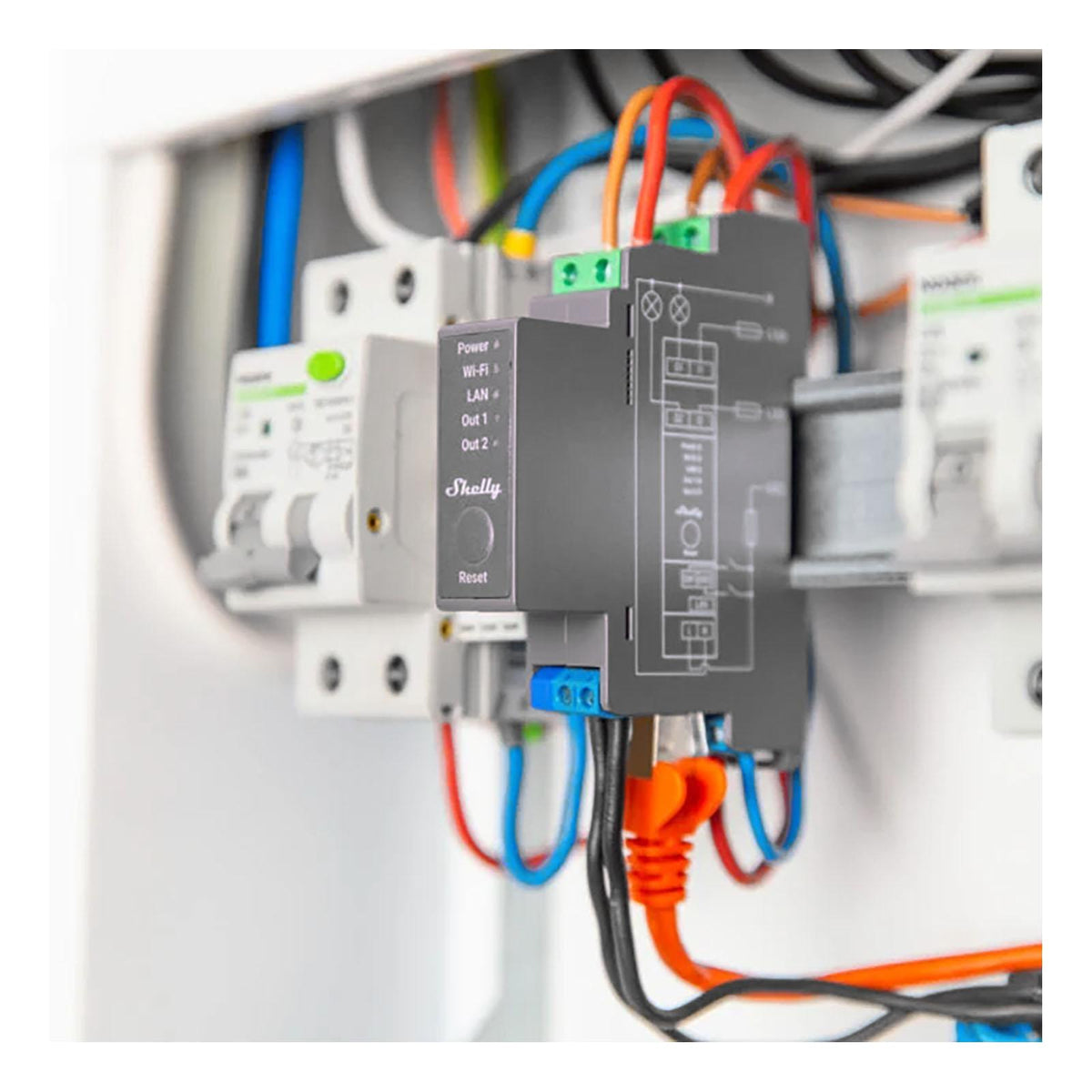 Shelly Pro 2, Wi-Fi & Bluetooth